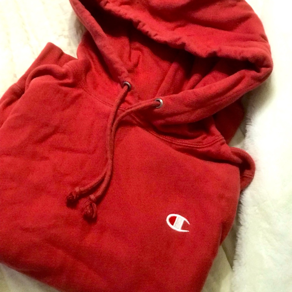 Champion embroidered C hoodie
